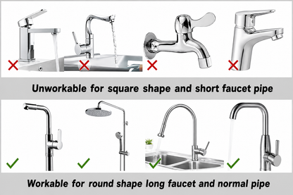 Premium Faucet-Mounted Kitchen Sink Sponge Holder